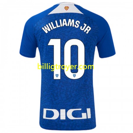 Billige Fotballdrakter Athletic Bilbao Williams JR 10 Bortedraktsett 2024/25 Kortermet